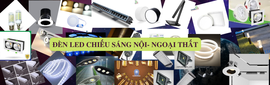 Banner đèn led chiếu sáng