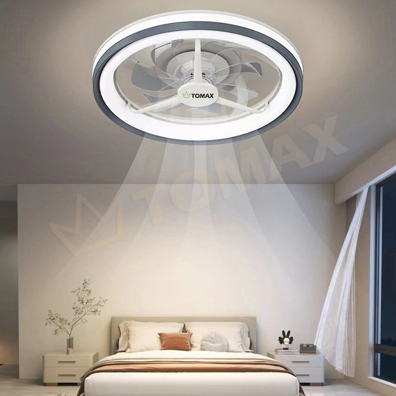 Quạt trần đèn decor 001,Tomax
